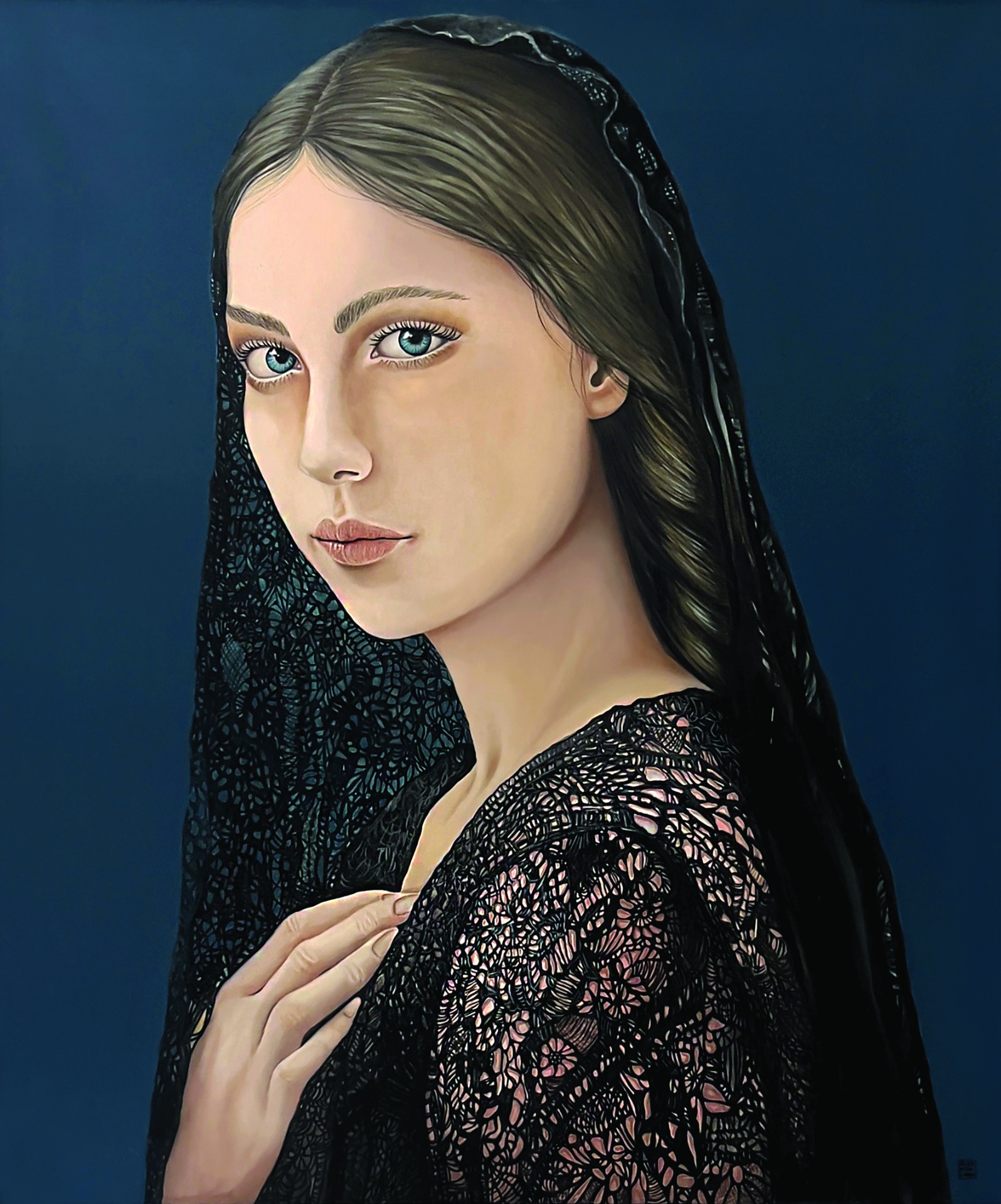 VERA, Olio su tela, cm 80x100, 2017